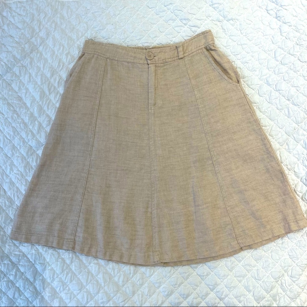 100% Linen skirt